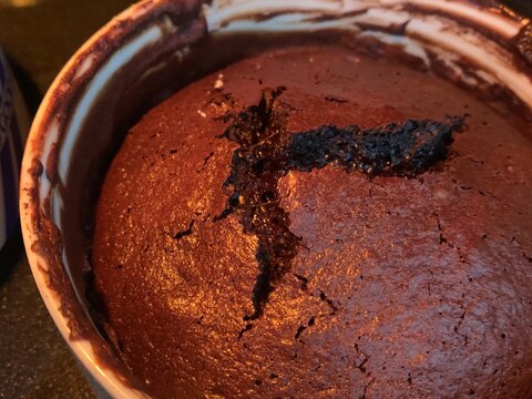 10分で作るまぜるだけチョコケーキ